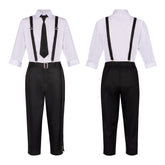 Bungo Stray Dogs Armed Detective Agency Nakajima Atsushi Cosplay Costume for Halloween and Role-Playing - Halloweez